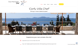 Corfu Villa Chef